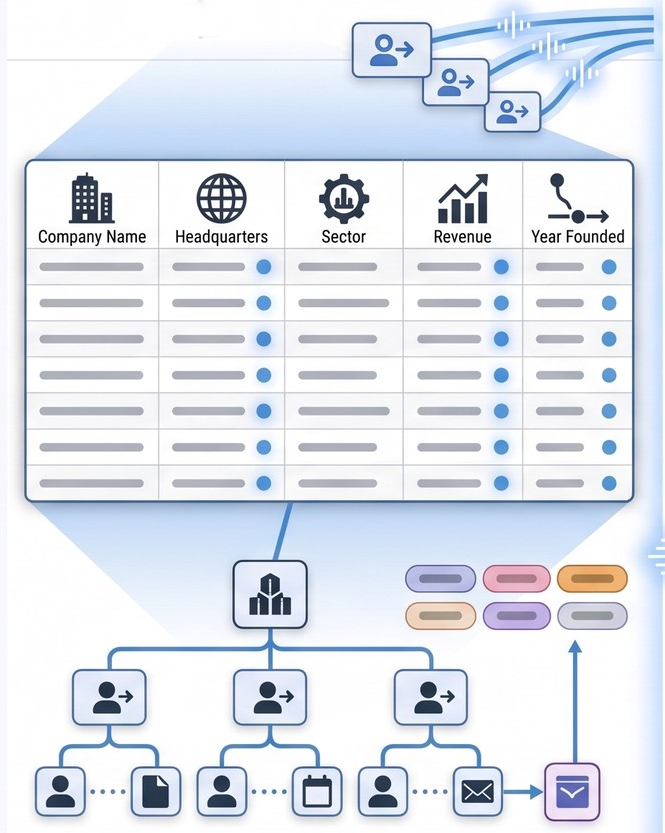 Sald contacts database view